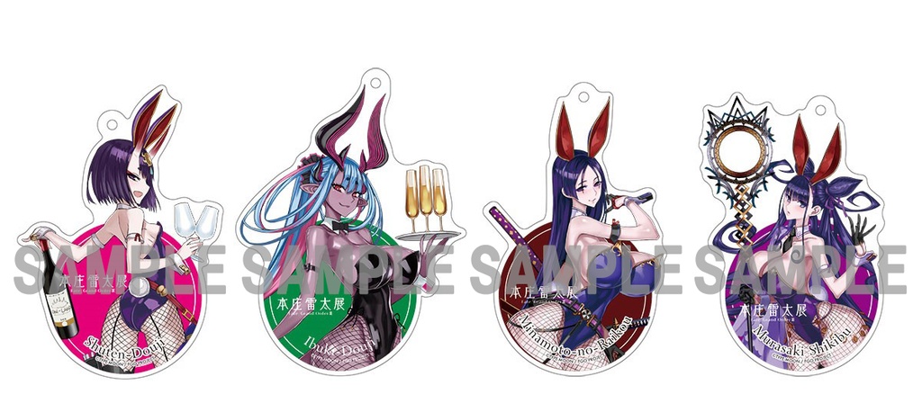 【本庄雷太展FGO篇2】Fate/Grand Order アクリルキーホルダー