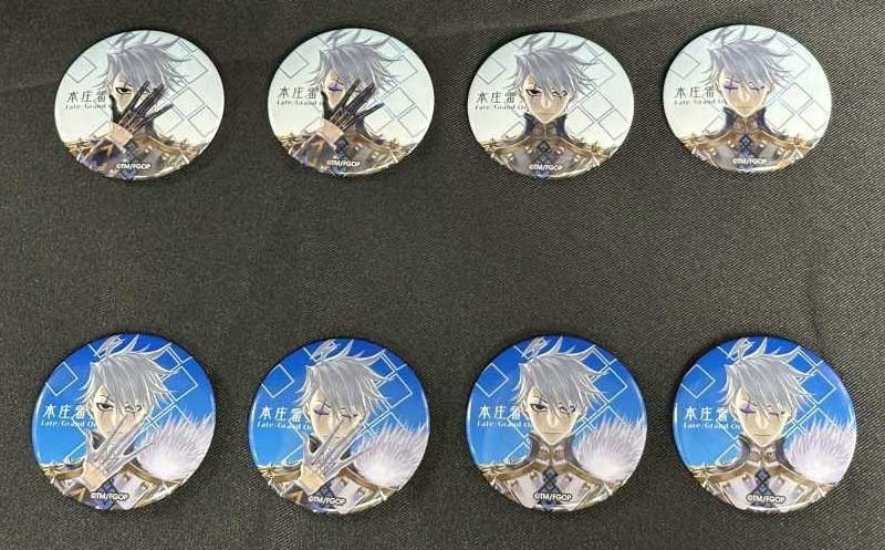 【本庄雷太展FGO篇2】Fate/Grand Order 宝具演出缶バッジセット