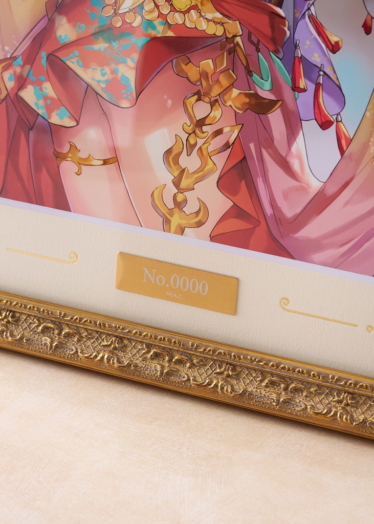 キャラファイングラフ ももこ氏オリジナルイラスト 「手のひらの踊り子」