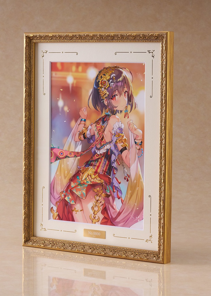 キャラファイングラフ ももこ氏オリジナルイラスト 「手のひらの踊り子」