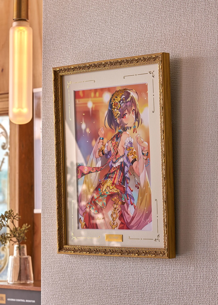 キャラファイングラフ ももこ氏オリジナルイラスト 「手のひらの踊り子」