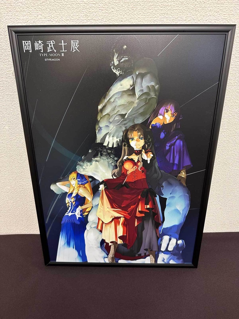 【マチ★アソビVol.30】【岡崎武士展】メタルキャンバス(A2サイズ)01(凛&桜)