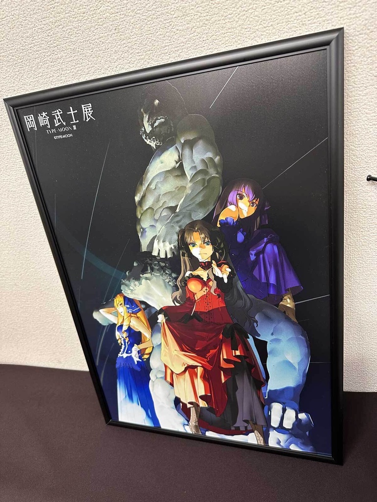 【マチ★アソビVol.30】【岡崎武士展】メタルキャンバス(A2サイズ)01(凛&桜)