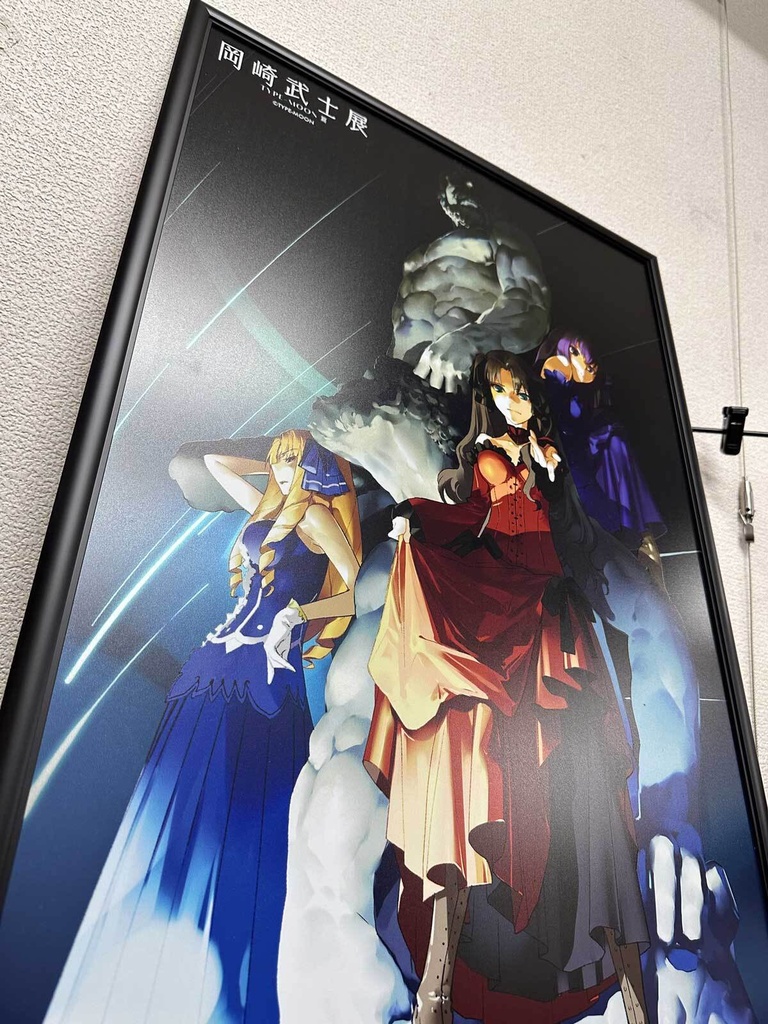 【マチ★アソビVol.30】【岡崎武士展】メタルキャンバス(A2サイズ)01(凛&桜)
