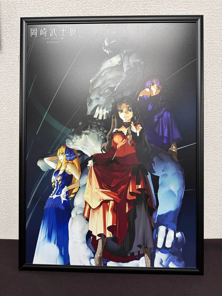 【マチ★アソビVol.30】【岡崎武士展】メタルキャンバス（A2サイズ）01（凛＆桜）