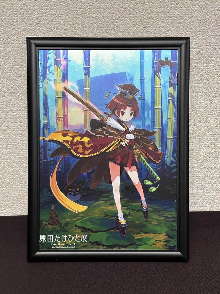 【マチ★アソビVol.30】【原田たけひと展】メタルキャンバス（A4サイズ）01（紅閻魔）
