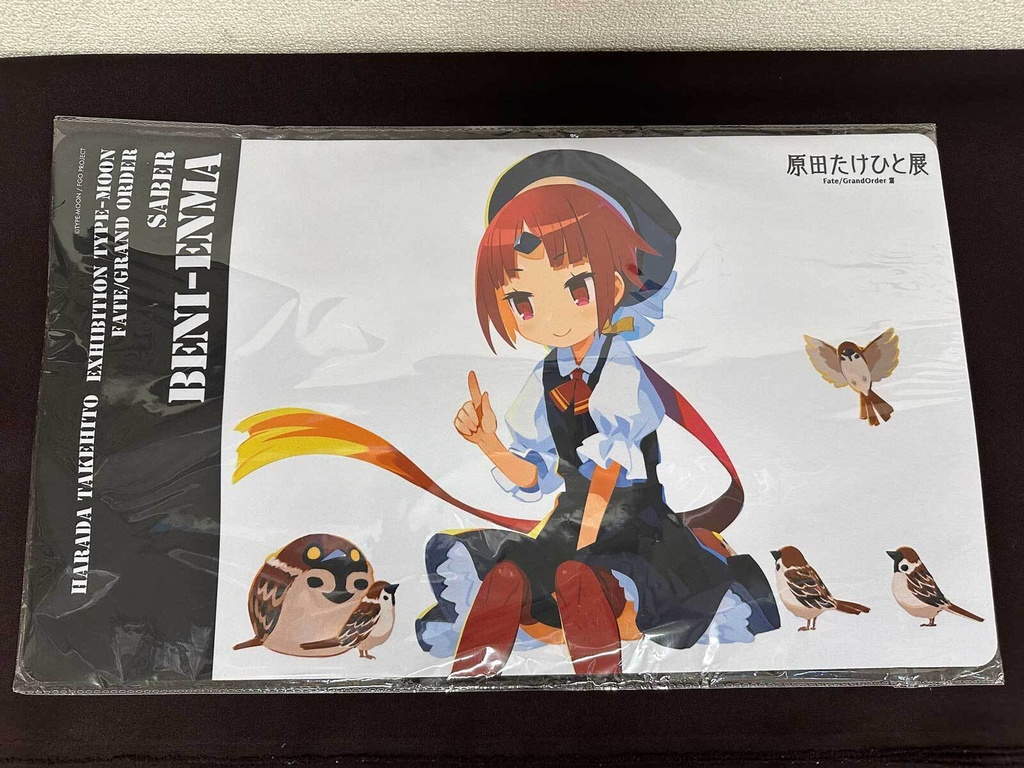 【マチ★アソビVol.30】【原田たけひと展】デスクマット01（紅閻魔）