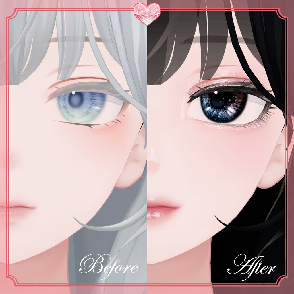 ❣ 森羅 Shinra ❣ Natural makeup texture