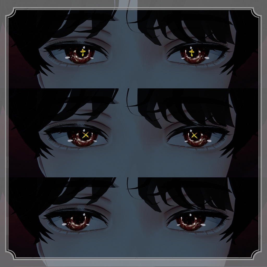 ✨ 水瀬 Minase ✨ Flame eyes texture