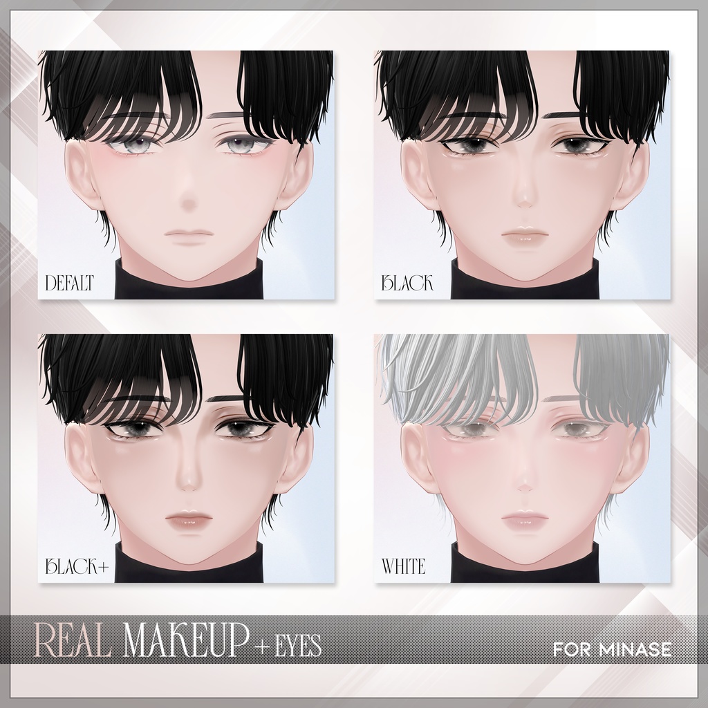 ✨ 水瀬 Minase ✨ REAL MAKEUP TEXTURE