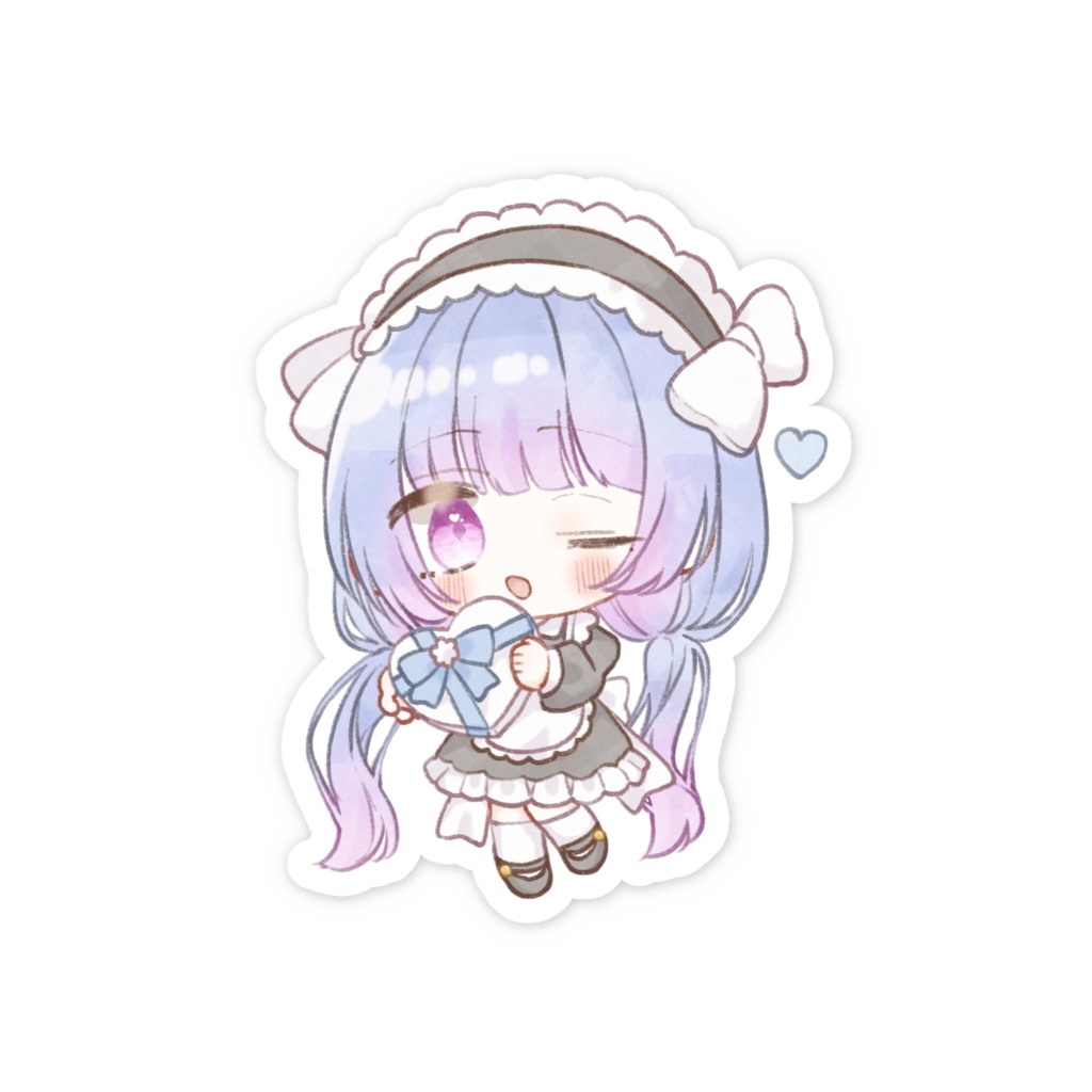 バレンタインステッカー