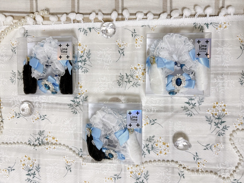 【usamimi】ヘッドドレスセット Light Blue