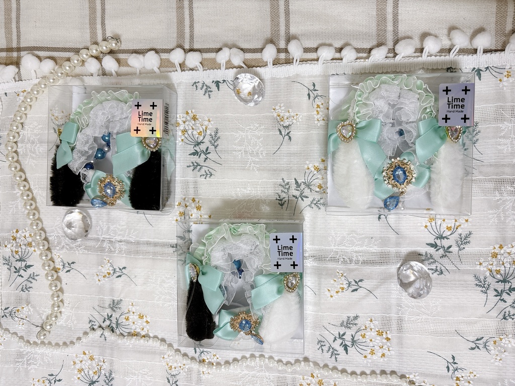 【usamimi】ヘッドドレスセット Sky Blue