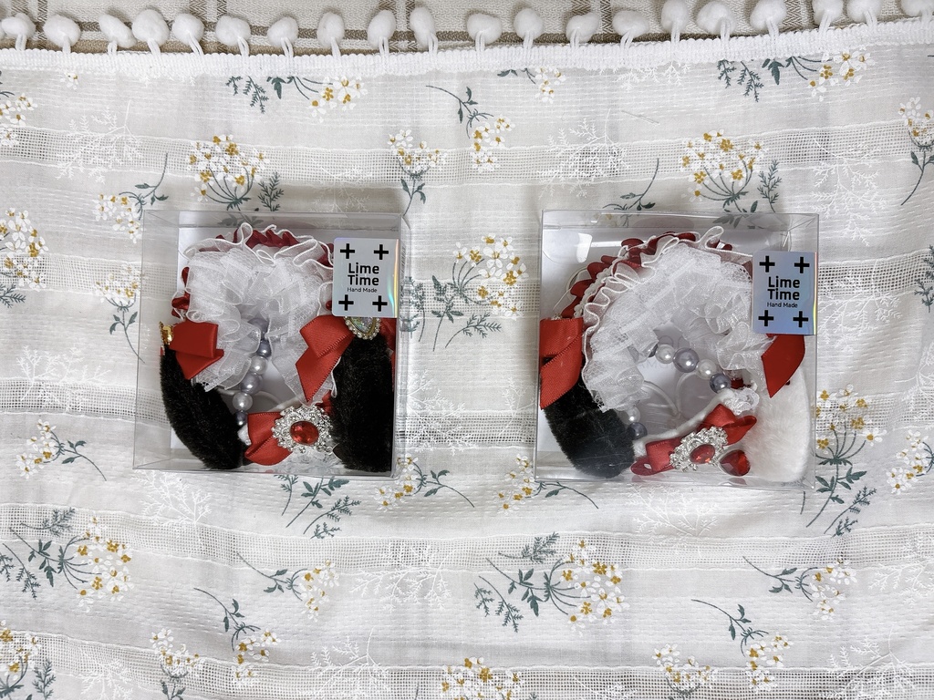 【usamimi】ヘッドドレスセット Red