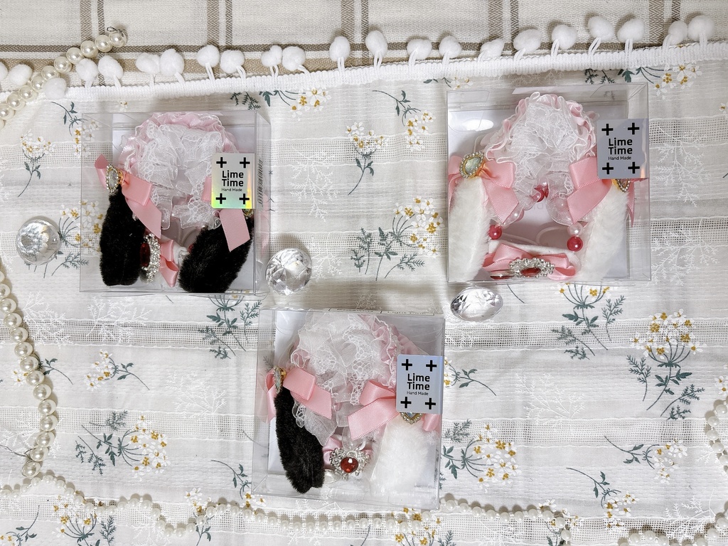 【usamimi】ヘッドドレスセット Light Pink