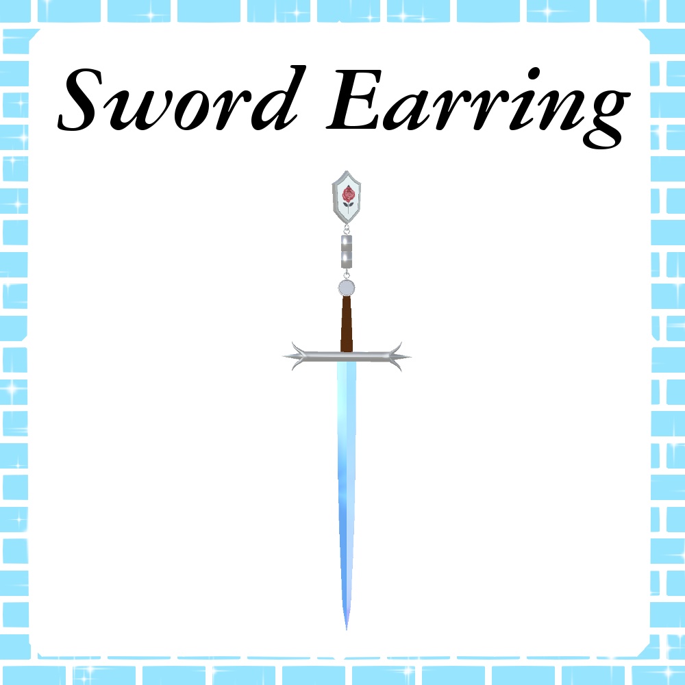 Sword Earring
