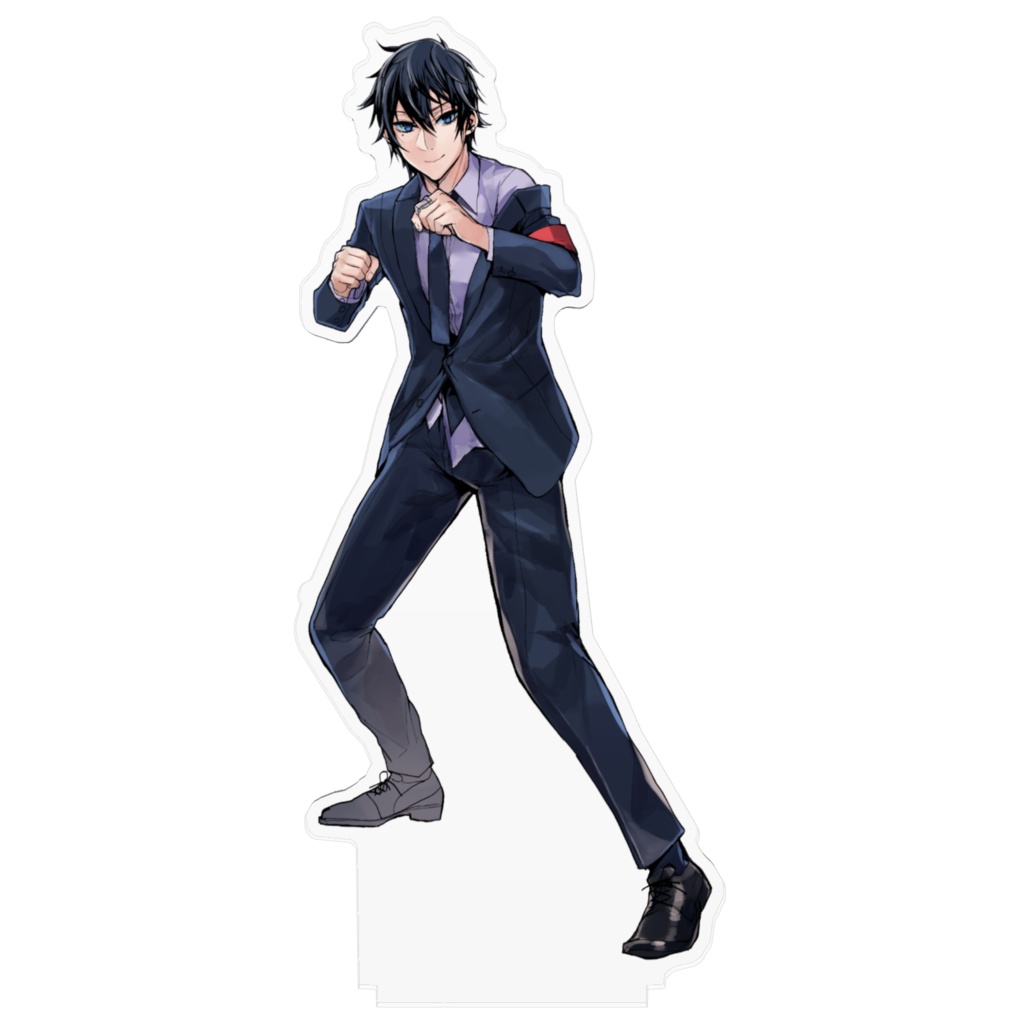 【ヤク目】アクリルフィギュア【蟻ヶ谷雪楽 戦闘準備.ver】