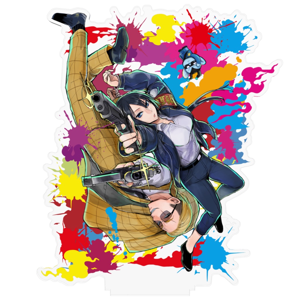 【ヤク目】Bigアクリルフィギュア【轟&蟻ヶ谷 共同捜査.ver】