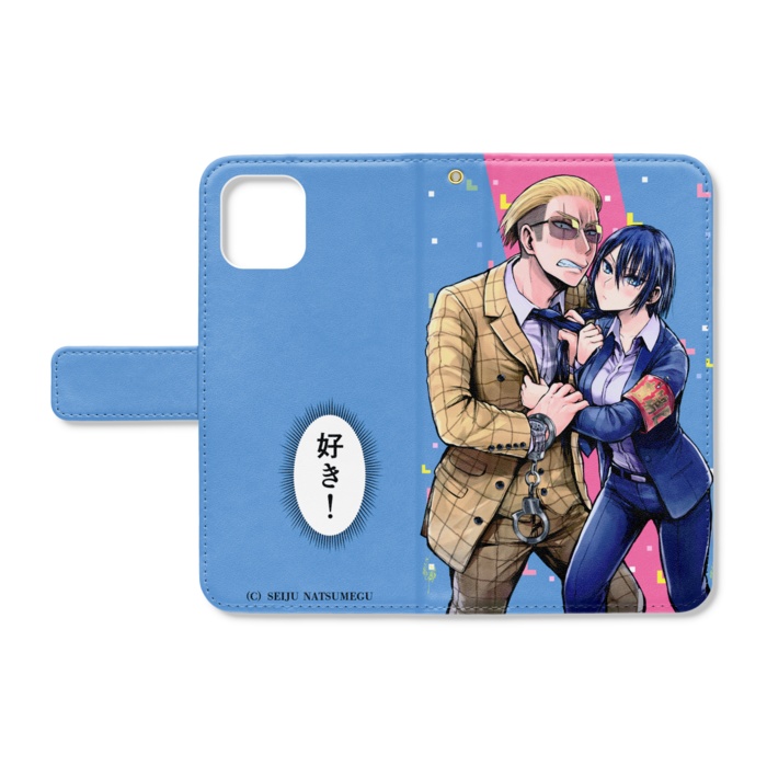 【ヤク目】手帳型iPhoneケース【商業版1巻発売記念.ver】
