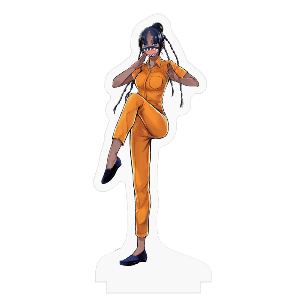 【ヤク目】アクリルフィギュア【蛾華 囚人ver】