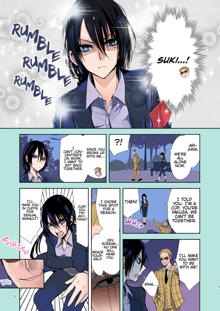 Arrested Love SPECIAL CASES CHAPTER1-The story of a YAKUZA and a Evil-eyed Female detective-