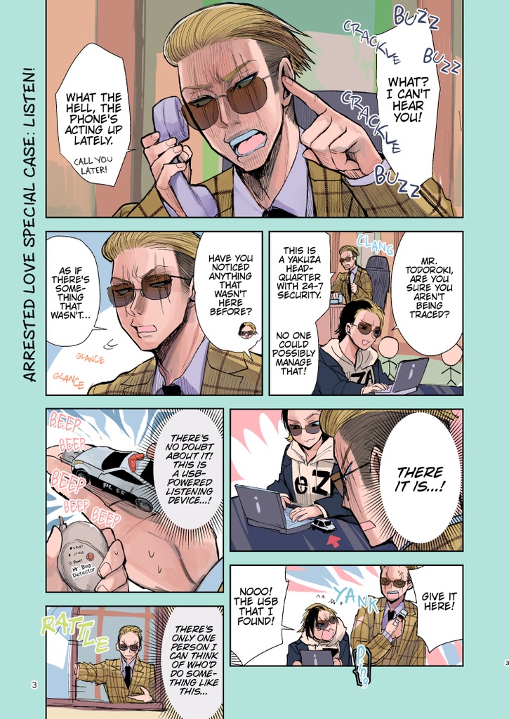 Arrested Love SPECIAL CASES CHAPTER2-The story of a YAKUZA and a Evil-eyed Female detective-