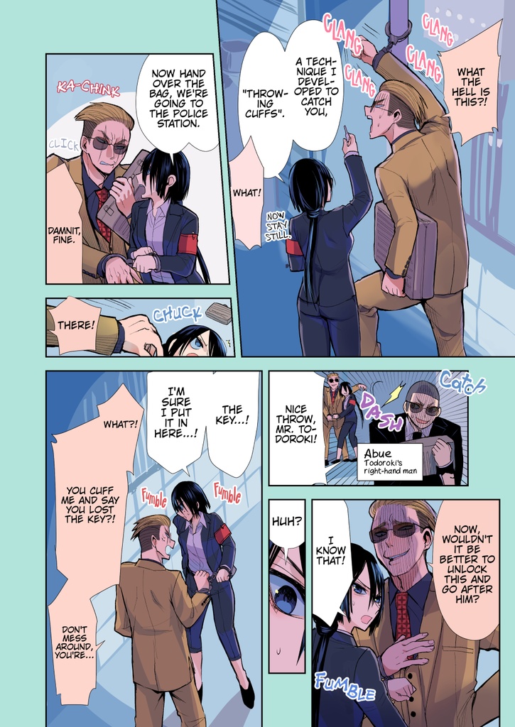 Arrested Love SPECIAL CASES CHAPTER3-The story of a YAKUZA and a Evil-eyed Female detective-