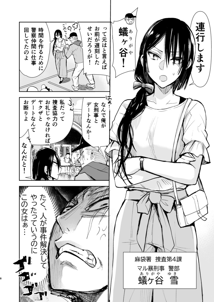 ヤクザと目つきの悪い女刑事の話5