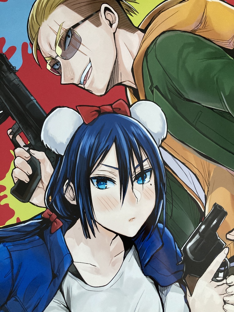 【1点のみ】ヤクザと目つきの悪い女刑事の話5サークルポスター