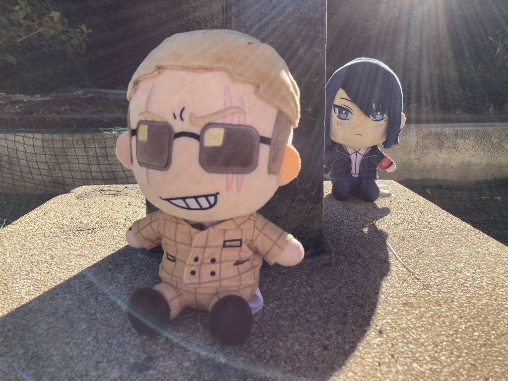 ヤク目どこでもカチコミぬいぐるみ轟&蟻ヶ谷ver