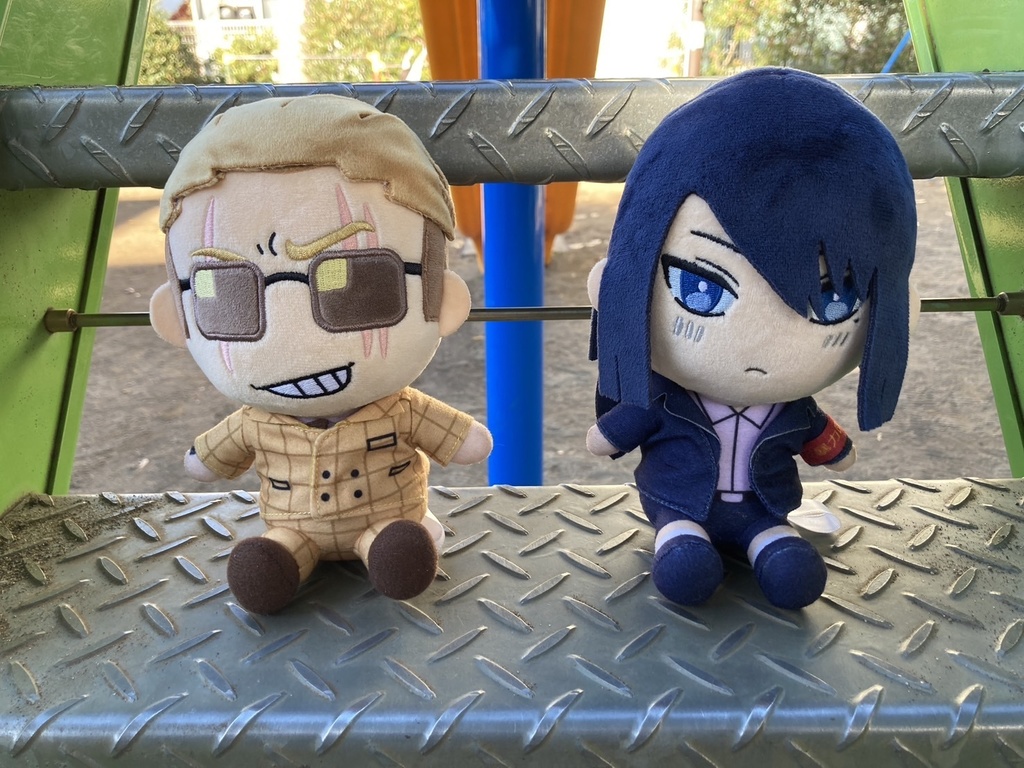 ヤク目どこでもカチコミぬいぐるみ轟&蟻ヶ谷ver