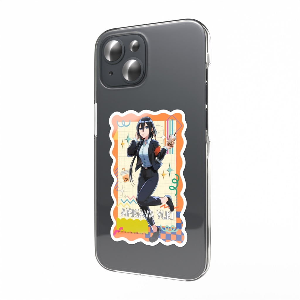 【1月31日まで限定販売】スマフォステッカー【蟻ヶ谷雪バースデー限定商品】