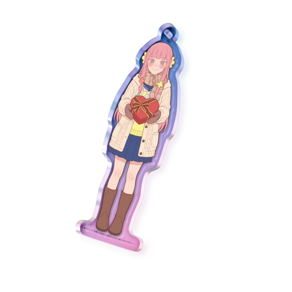 【2026年3月1日まで限定販売】京都人の花宮さんのオーロラアクリルキーホルダー