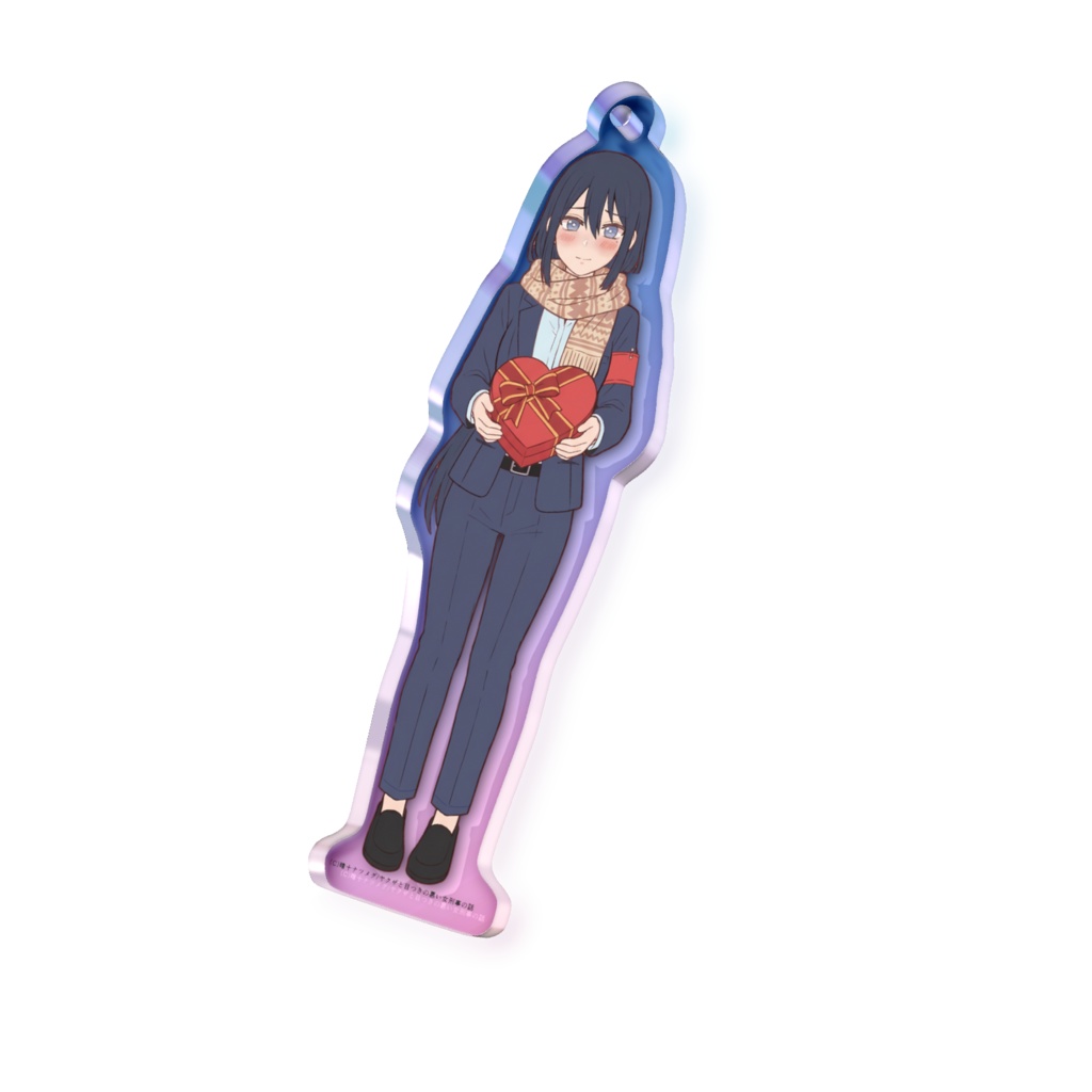 【2026年3月1日まで限定販売】蟻ヶ谷雪の繋がるオーロラアクリルキーホルダー【ヤク目】