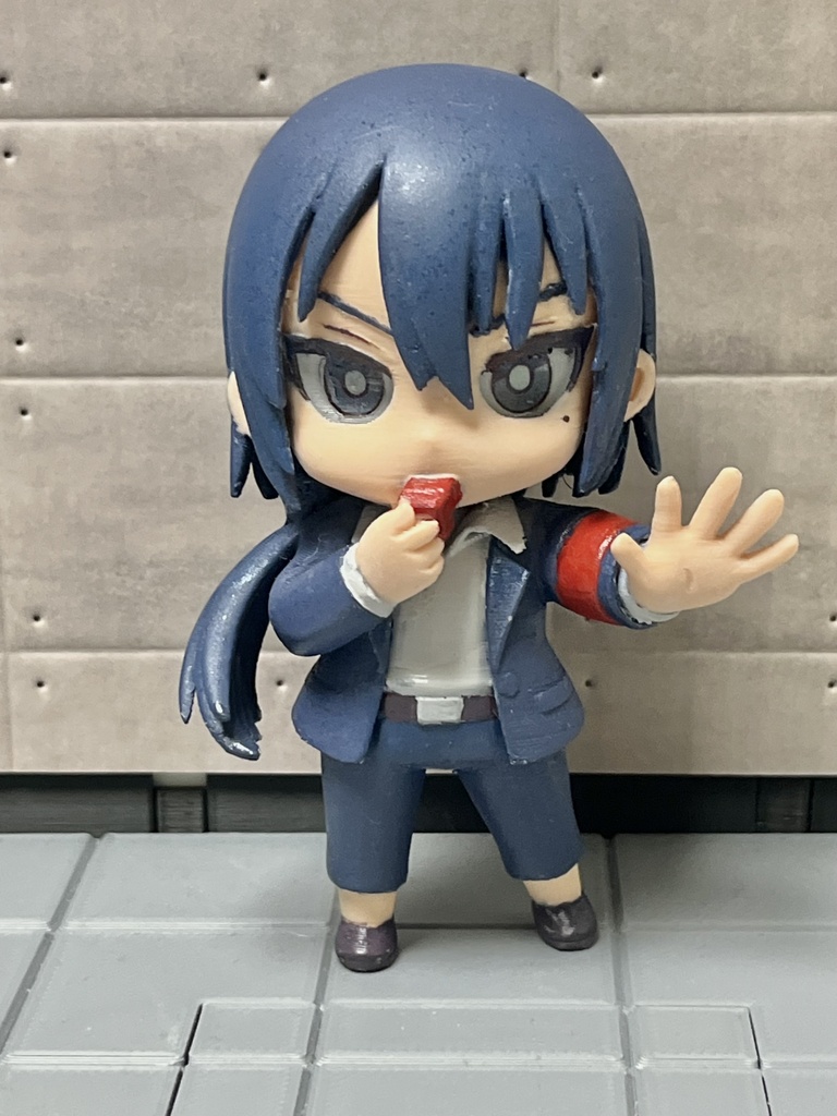 【受注生産】『ヤクザと目つきの悪い女刑事の話』蟻ヶ谷雪 デフォルメフィギュア（塗装済み完成品）