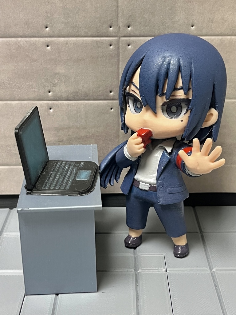 【受注生産】『ヤクザと目つきの悪い女刑事の話』蟻ヶ谷雪 デフォルメフィギュア(塗装済み完成品)