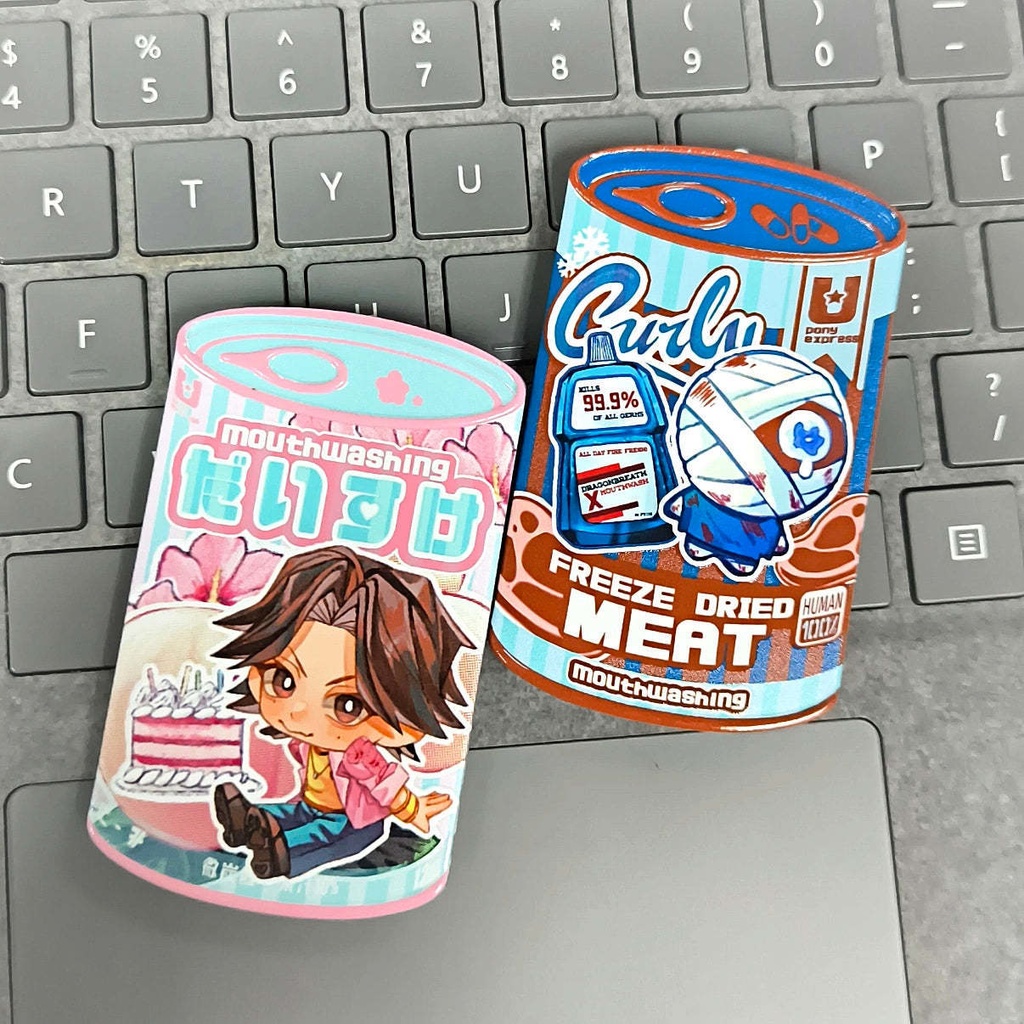 【MW】缶詰形 • 缶バッジ