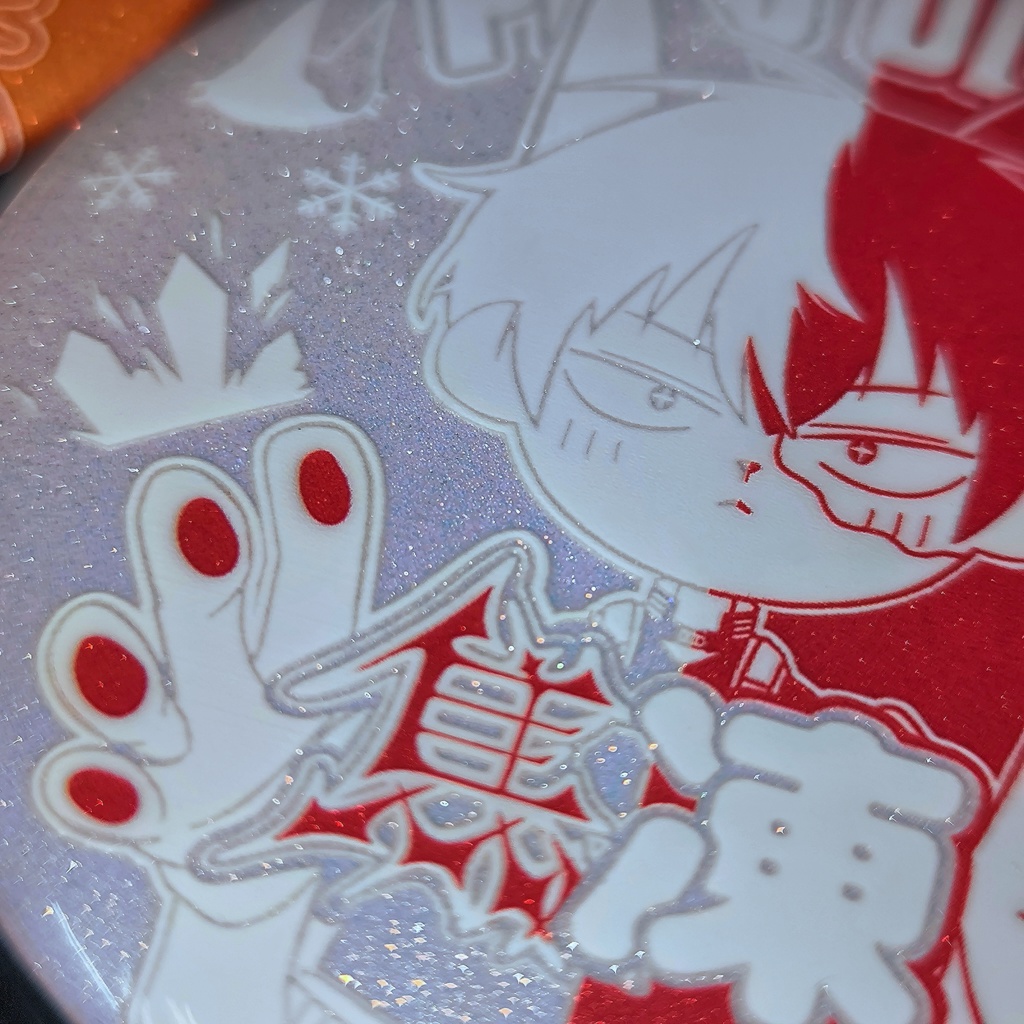 【ヒロアカ】UVエンボス・キラキラ缶バッジ — バラ売り