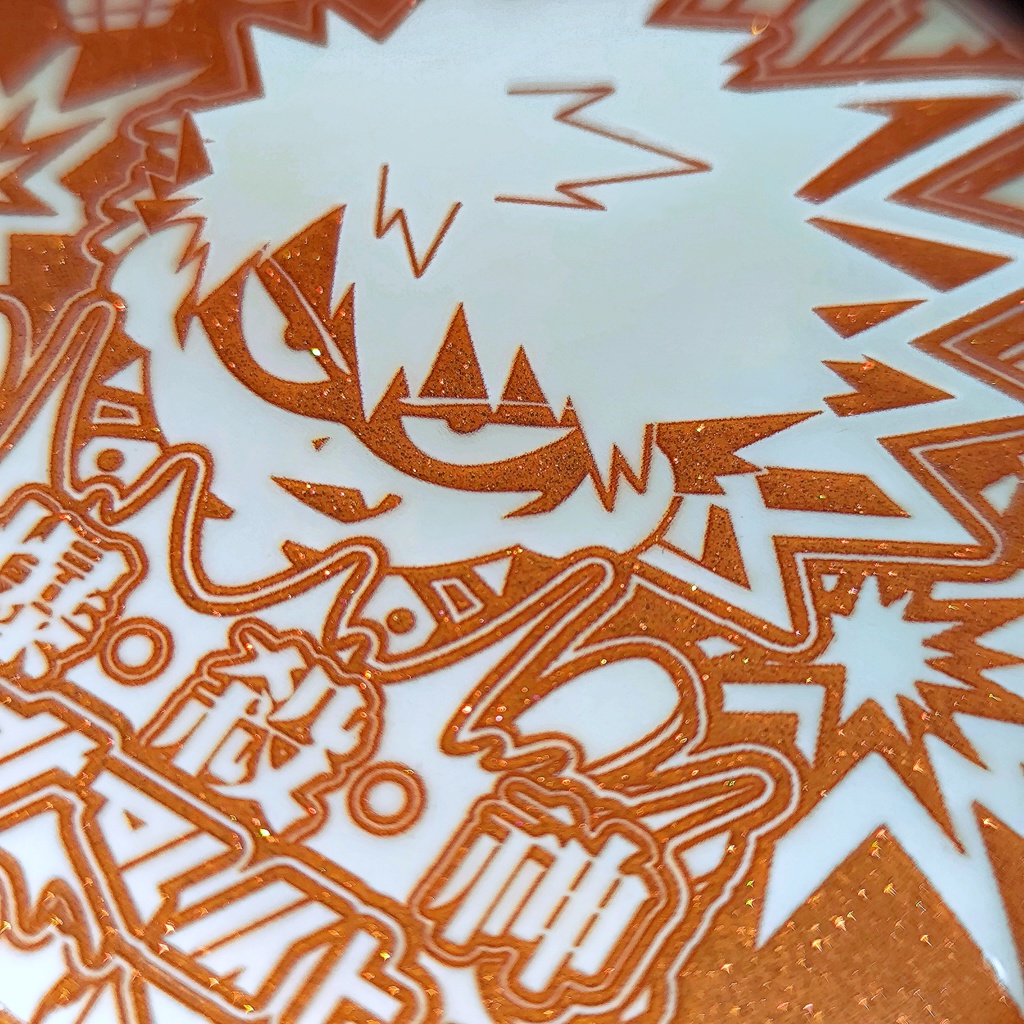 【ヒロアカ】UVエンボス・キラキラ缶バッジ — バラ売り