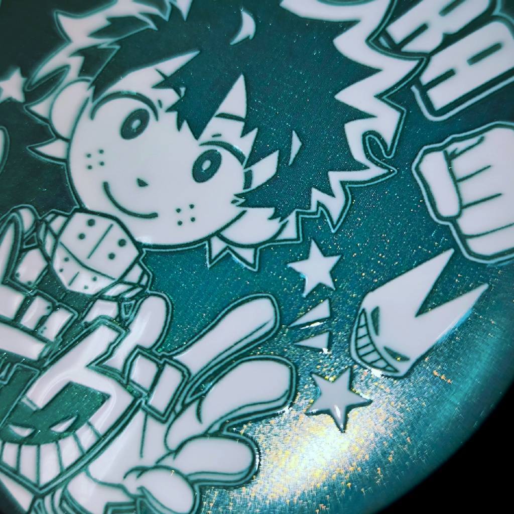 【ヒロアカ】UVエンボス・キラキラ缶バッジ — バラ売り