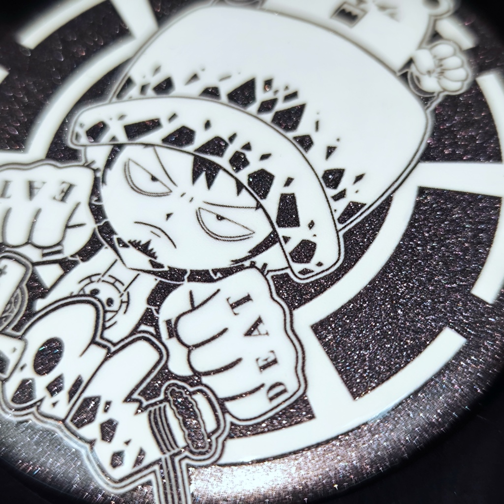 【ONE PIECE】UVエンボス・キラキラ缶バッジ — バラ売り