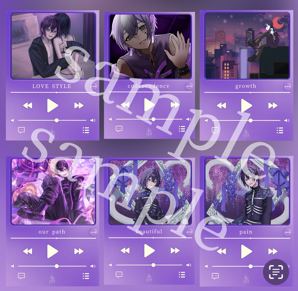anniversary goods クリアトレカ(ランダム)