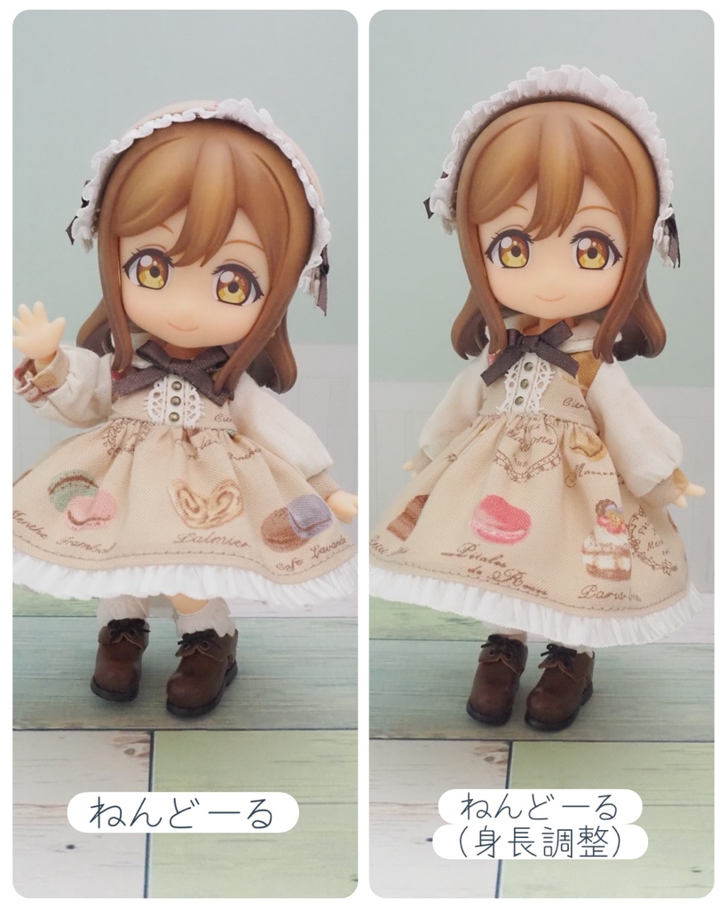 スイーツ柄のワンピース