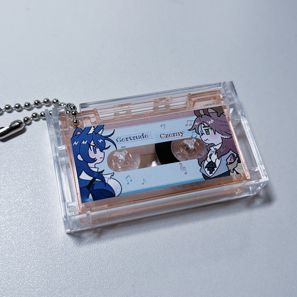 カセットテープキーホルダー