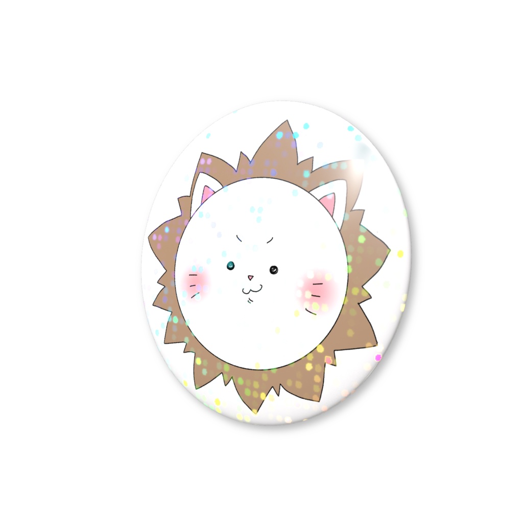 キラキラ★ドロにゃん缶バッジ