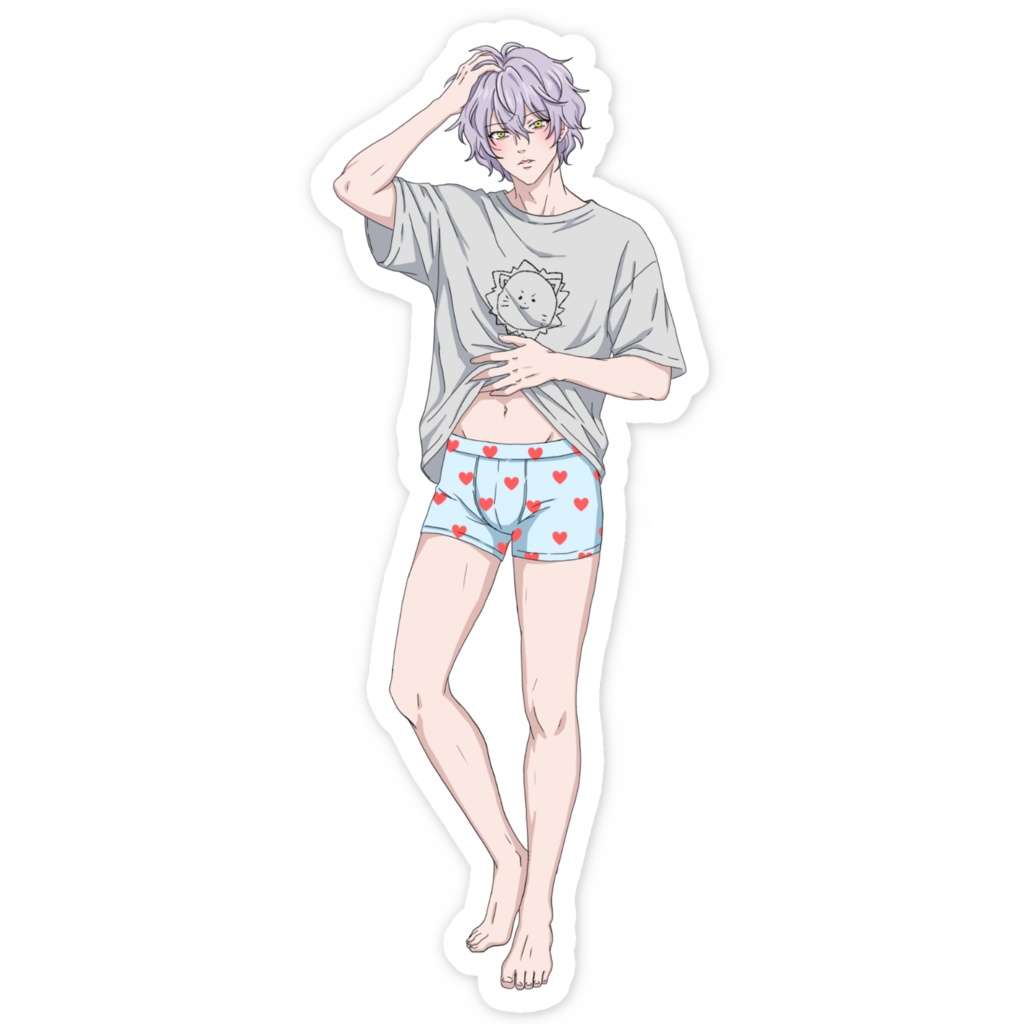 おぱんちゅ谷スマホステッカー