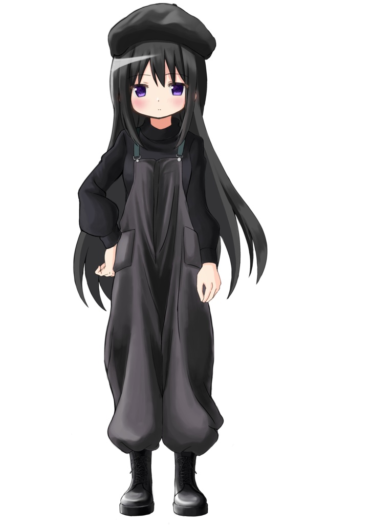 暁美ほむらアクリルスタンド　オーバーオールver