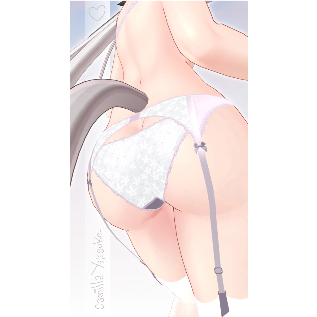 「MAYA」のラベンダーランジェリーセット - 下着 - Lavender Lingerie Underwear set for "MAYA"