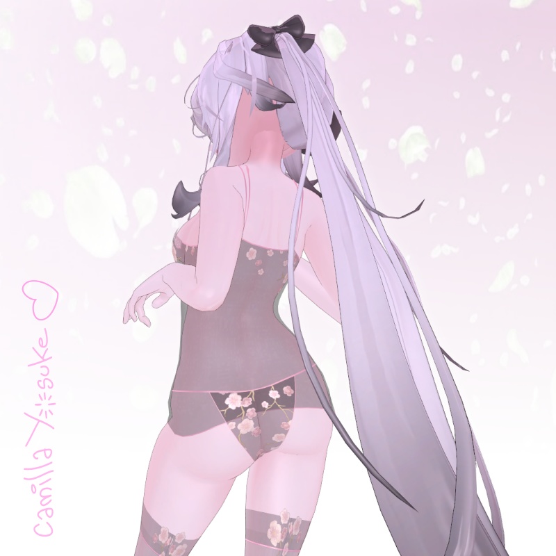 「MAYA」セットされた「Louise Babydoll」ランジェリー下着 - "Louise Babydoll" lingerie for "MAYA"