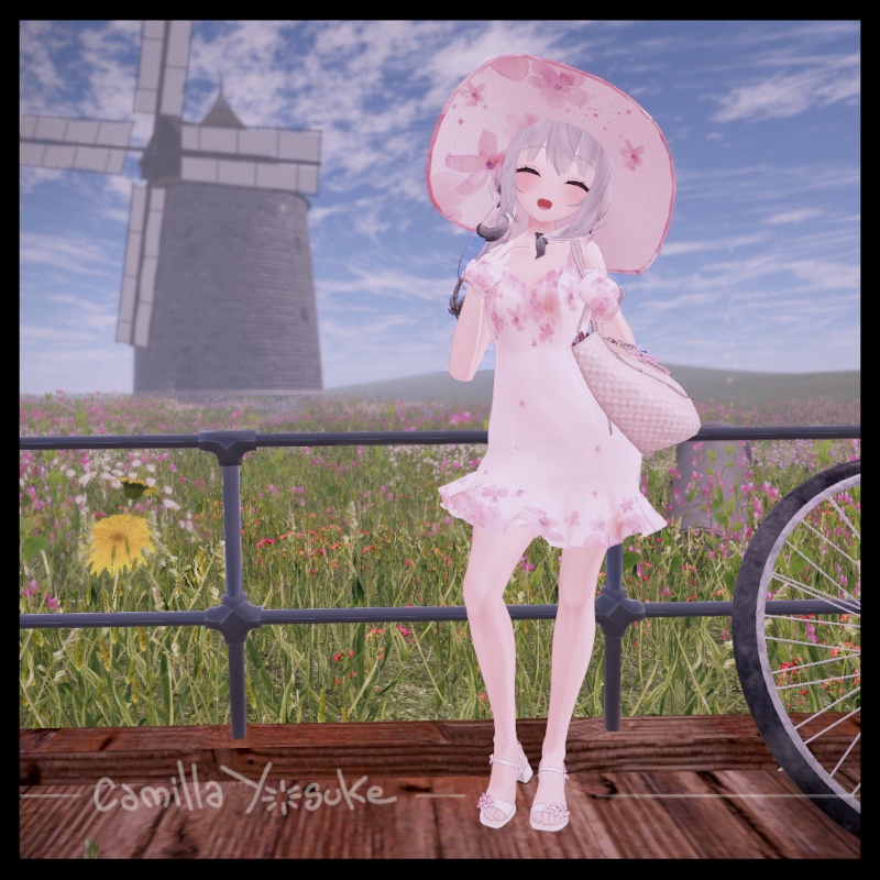 「MAYA」のための 「春のドレス衣装」 - "Spring Dress Outfit" for "MAYA" by camilla Yosuke